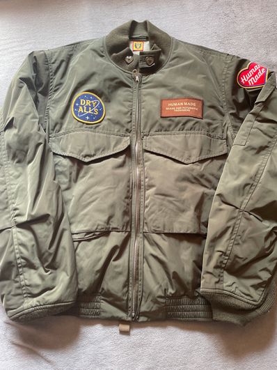HUMAN MADE FLIGHT JACKET "Olive"