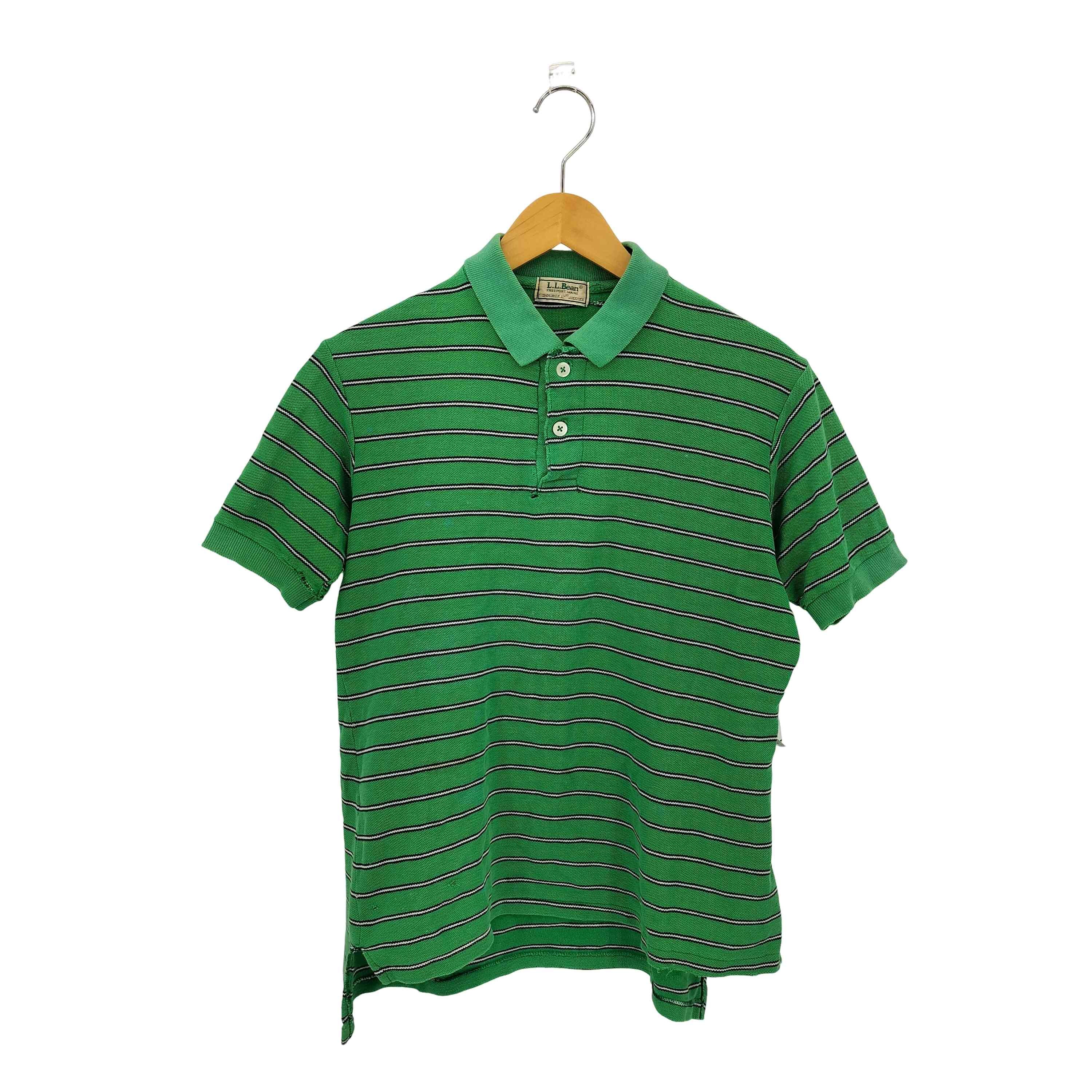 80S ボーダー 半袖 ポロシャツ【1142435294728】