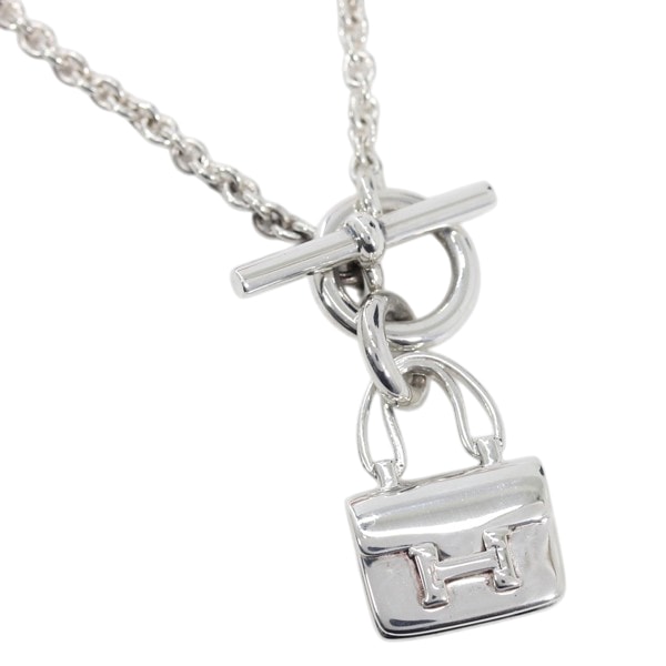 Hermes Amulettes Constance Pendant "Silver"