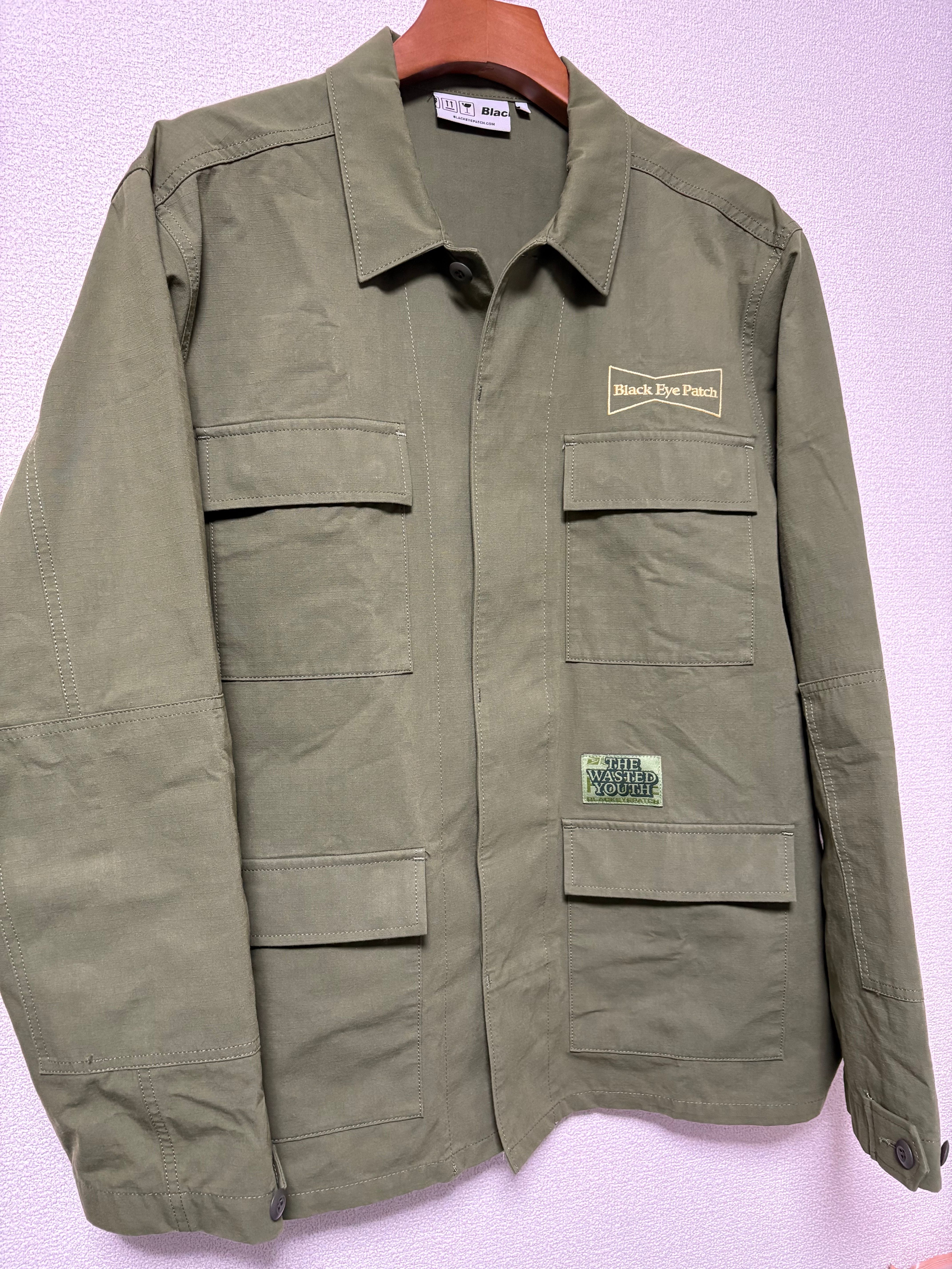 BlackEyePatch x Wasted Youth BDU JACKET "Olive" / VERDY