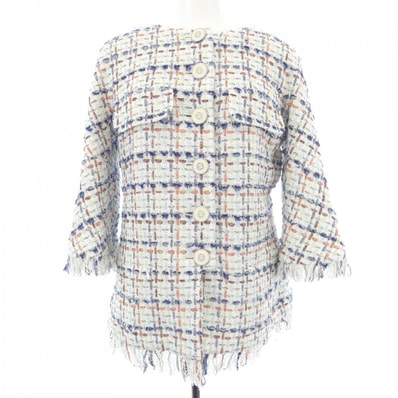 シャネル CHANEL P58330V44229 18P ノーカラージャケット