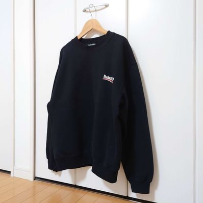 BALENCIAGA/バレンシアガ キャンペーンロゴスウェット 朝倉未来