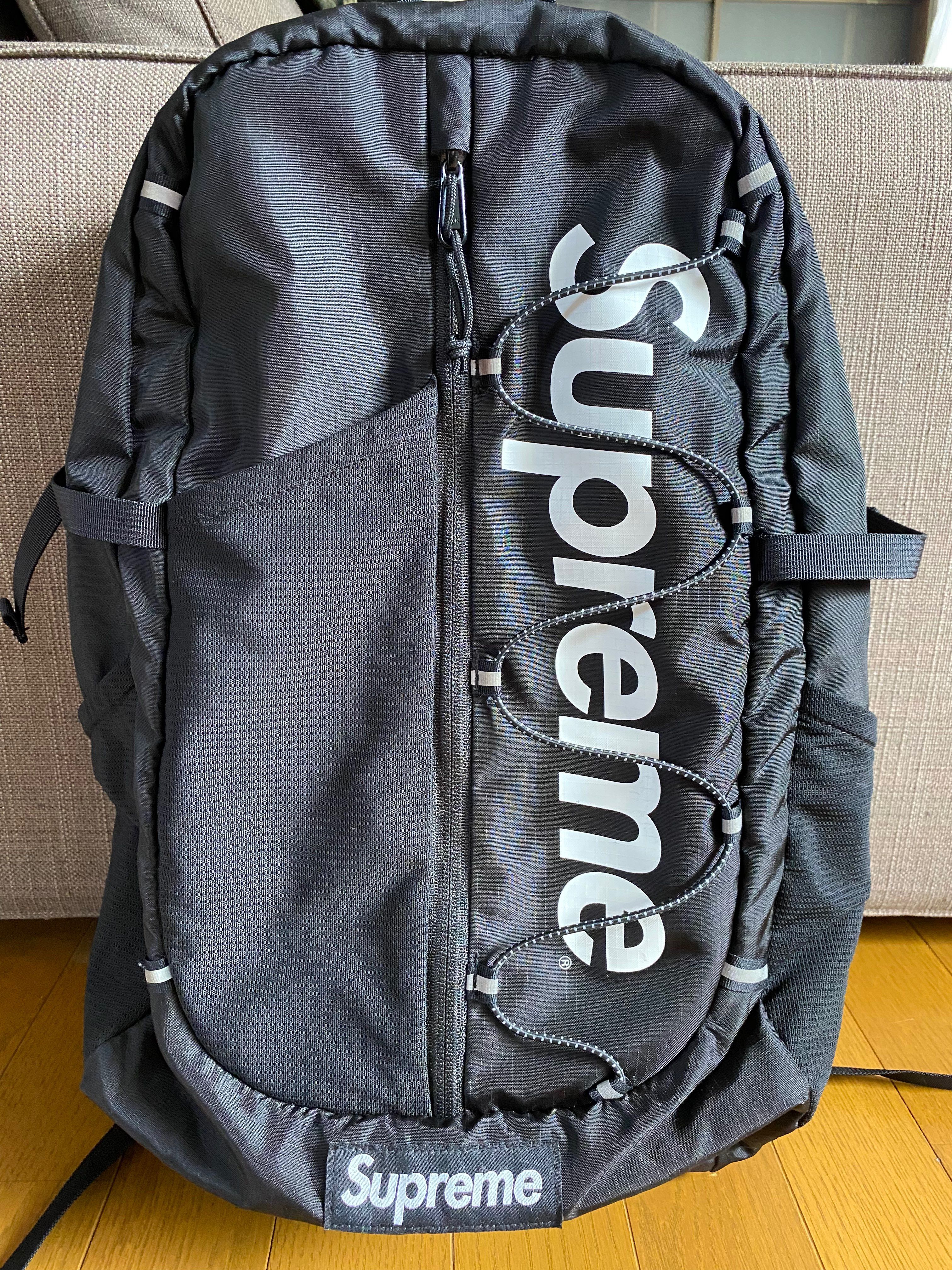 Supreme 2017SS Backpack "Black"