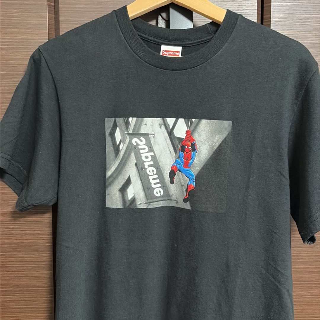 Supreme x Spider-Man Tee "Black"