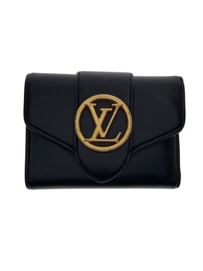 Louis Vuitton Portefeuille LV Pont Neuf Compact "Black"