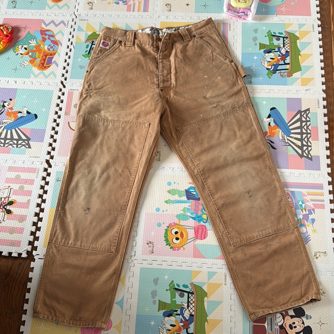 SAINT Mxxxxxx  23SS Double Knee Pants "Beige"