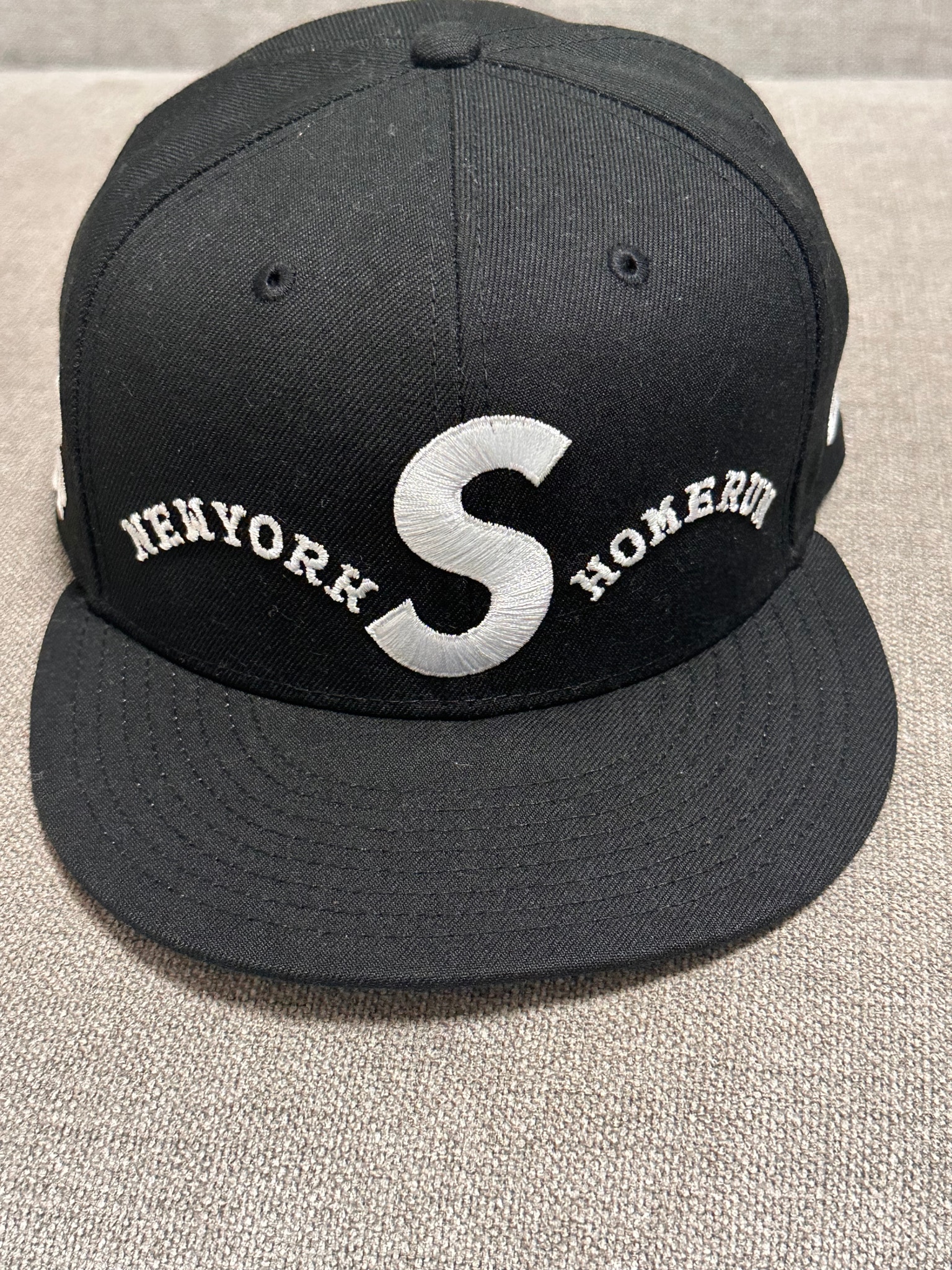 Supreme x Homerun S Logo New Era "Black"