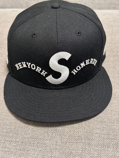 Supreme x Homerun S Logo New Era "Black"