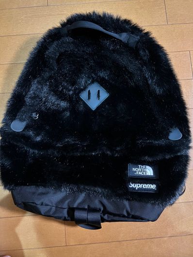 Supreme x The North Face Faux Fur Backpack "Black"
