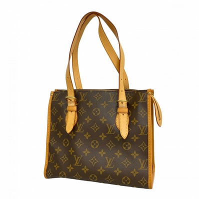 【6dd4897-h】ルイヴィトン トートバッグ モノグラム ポパンクールオ M40007 ブラウン【中古】レディース