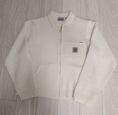 Carhartt WIP Detroit Knit Jacket Cannoli "Cream"