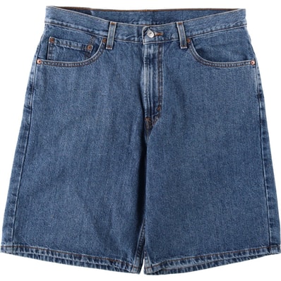 古着 00年代 リーバイス Levi's 550 RELAXED FIT デニムショーツ ハーフパンツ ジョーツ メンズw36相当/eaa647909