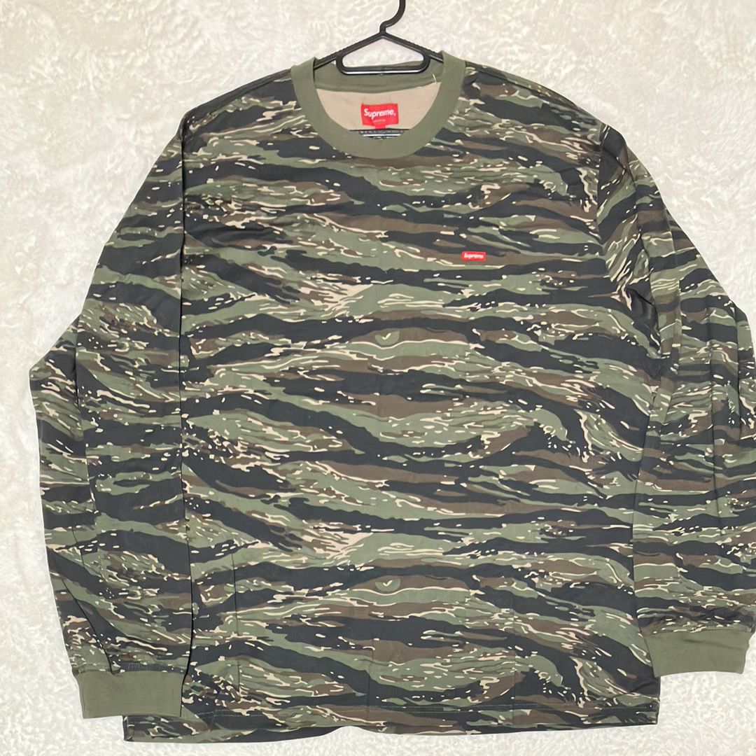 Supreme Small Box L/S Tee "Camo"(21SS)