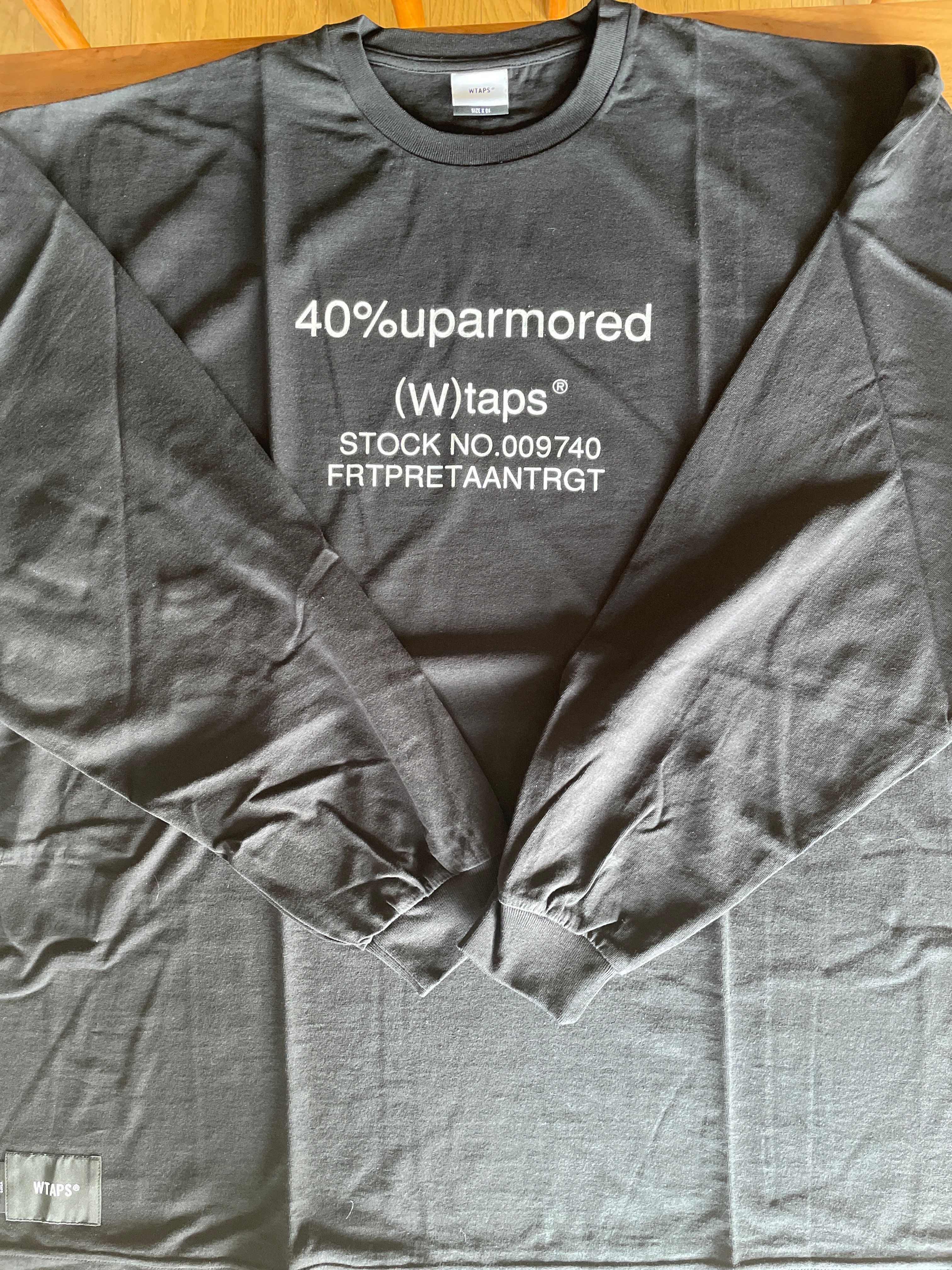 wtaps 40%uparmored 221ATDT-M01S BLACK