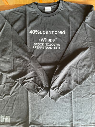 wtaps 40%uparmored 221ATDT-M01S BLACK