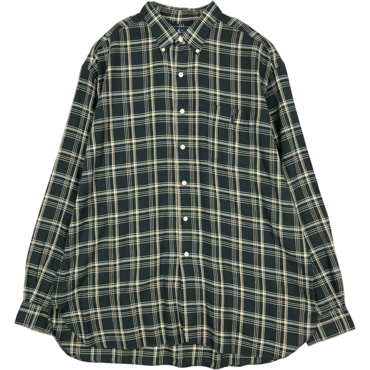古着 ラルフローレン Ralph Lauren MCMEEL 長袖 ボタンダウンチェックシャツ メンズXL相当/eaa676612