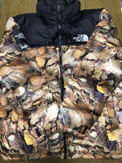Supreme x The North Face Leaves Nuptse Jacket "Leaves"