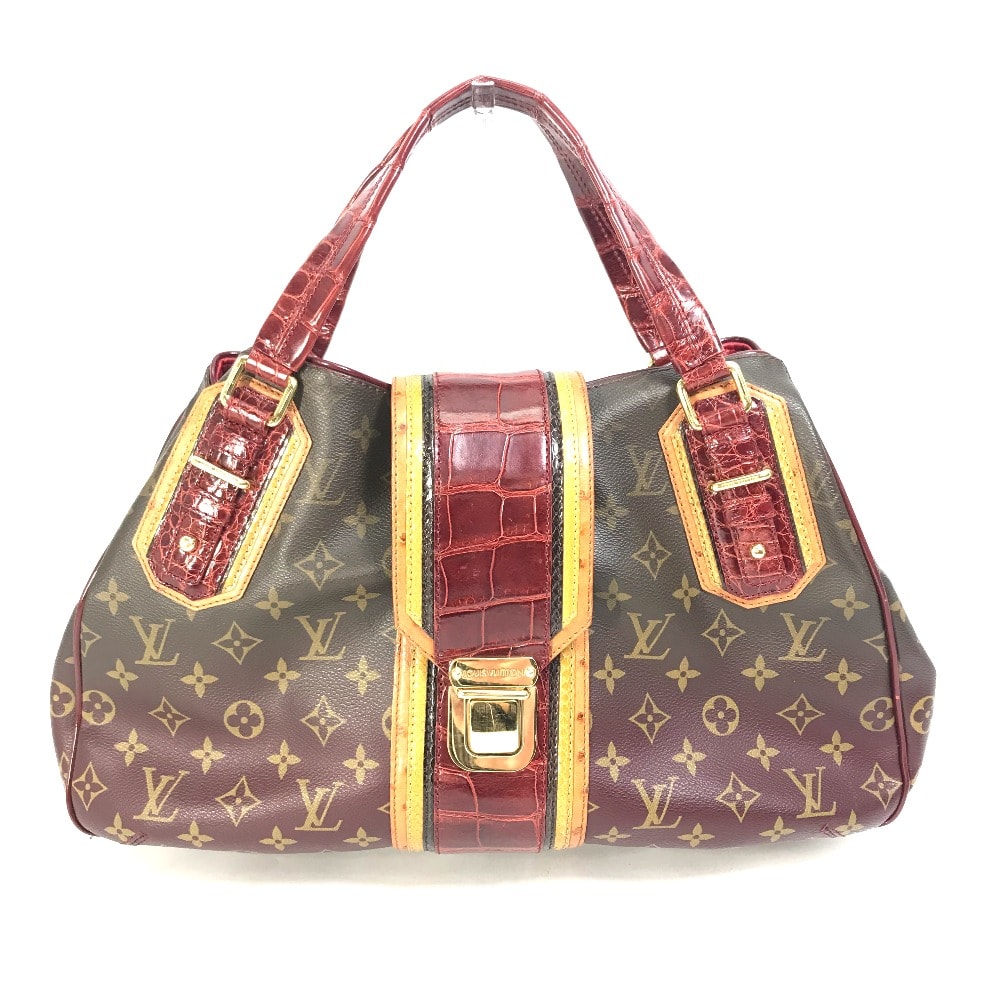 ルイヴィトン LOUIS VUITTON グリート がま口 M95580 モノグラム ミラージュ カバン ボストンバッグ 肩掛け ショルダーバッグ キャンバス レッド