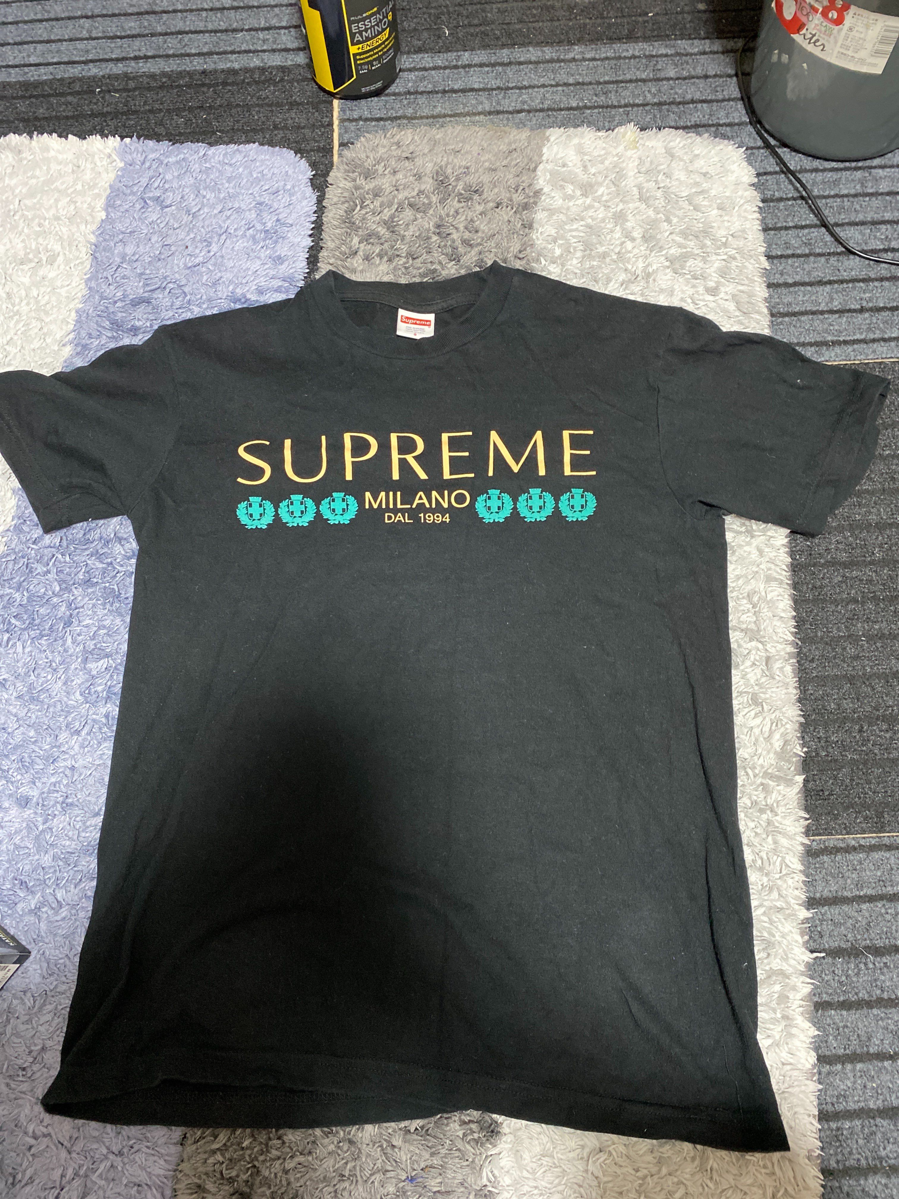 Supreme Milano Tee "Black"
