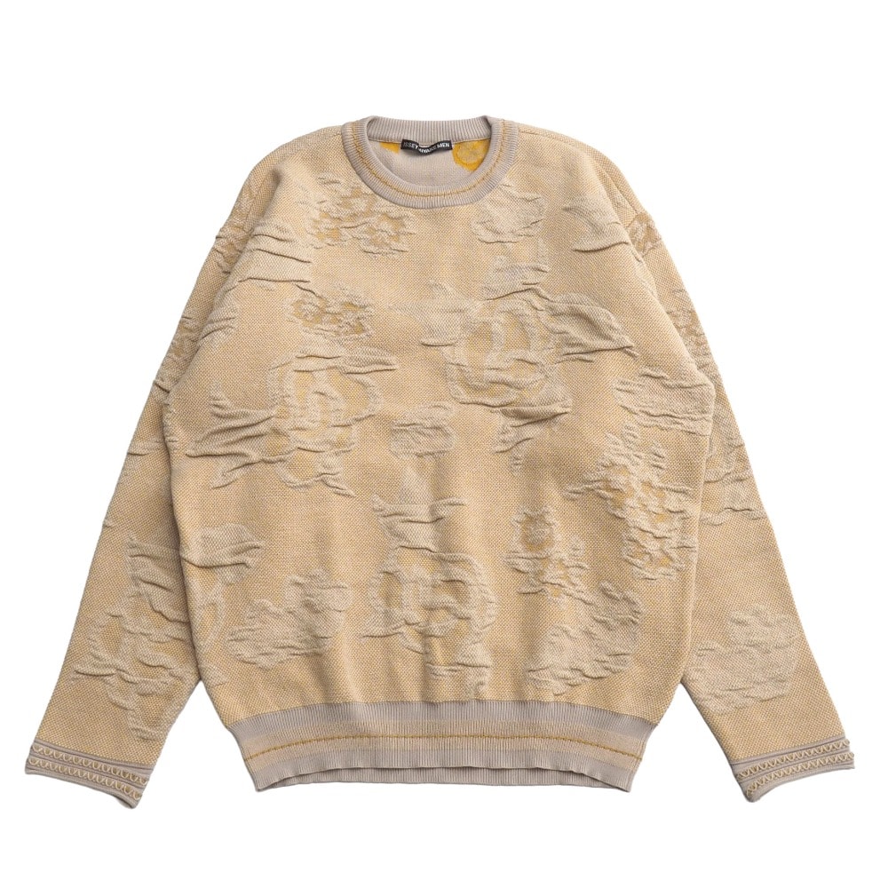 ■美品■ISSEY MIYAKE MEN イッセイミヤケ メン ニット サイズ2 クルーネック セーター ブランド古着【中古】20260729/RB0279