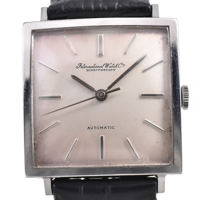 IWC IWC SCHAFFHAUSEN Ref.R1160A ヴィンテージ オールドインター Cal.854 アイボリー 自動巻き メンズ 腕時計 Y#146248
