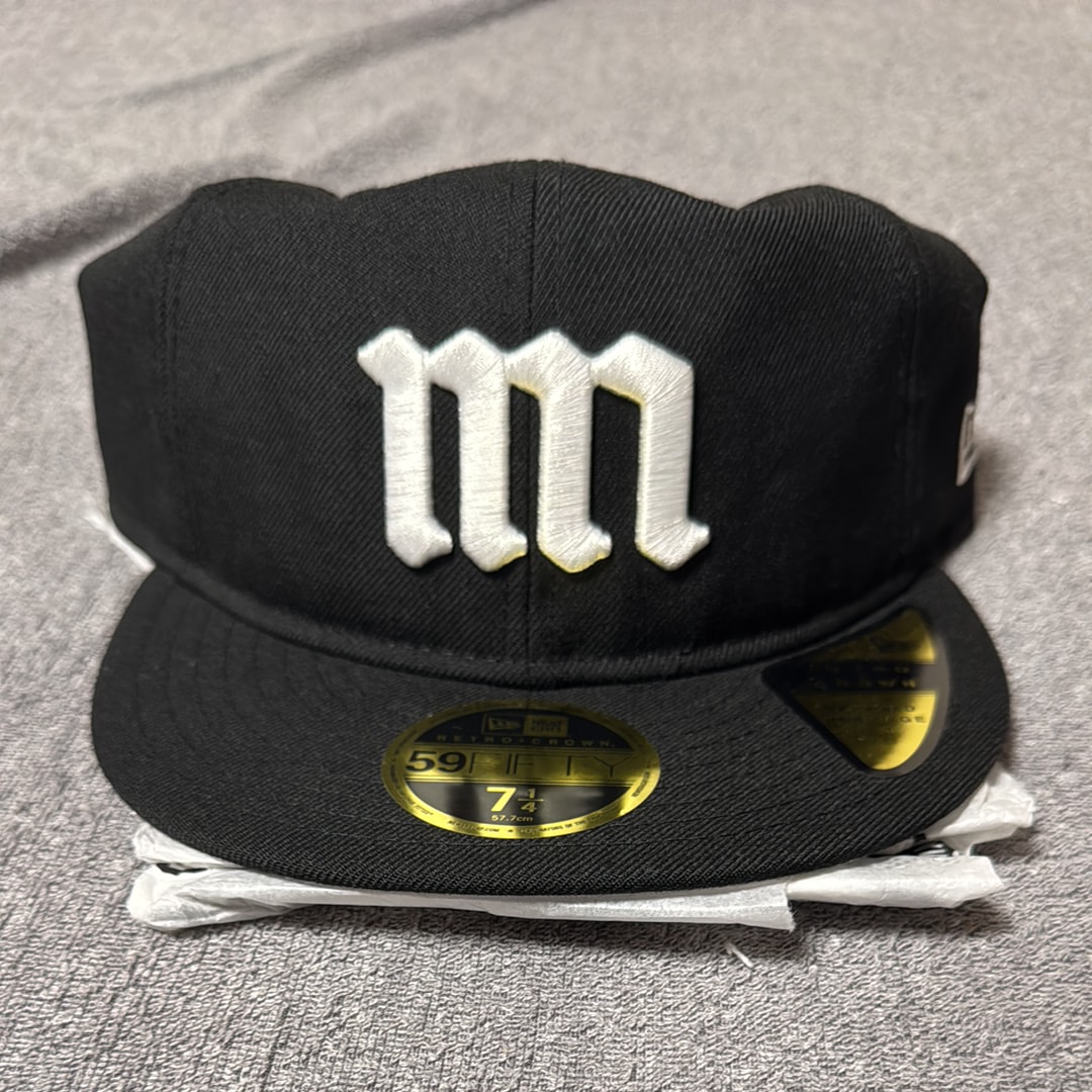 NEW ERA 59Fifty Soft Buckram Powered by GORO NAKATSUGAWA (min-nano) "Navy"