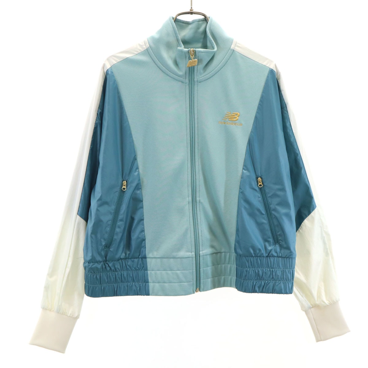 NEW BALANCE ニューバランス トラックジャケット S ミント系