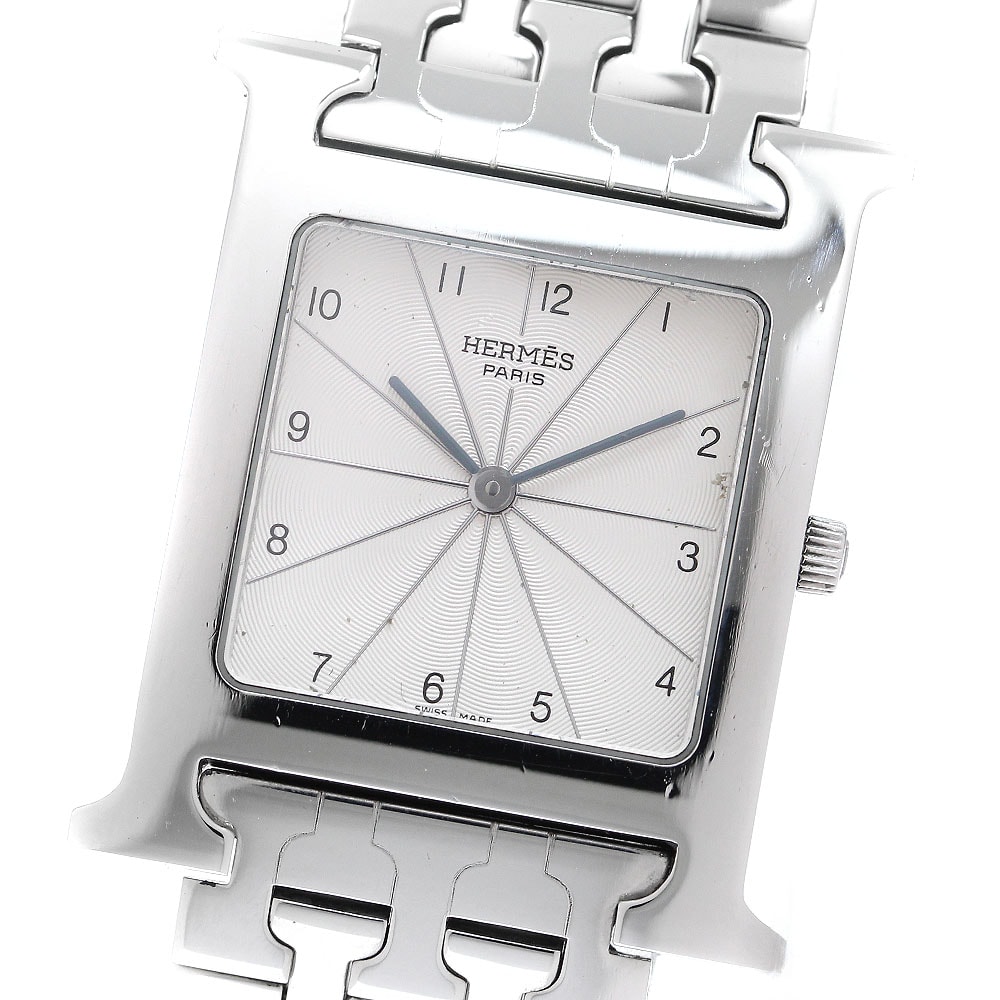 エルメス Hウォッチ  HH1.710 クォーツ メンズ 【中古】