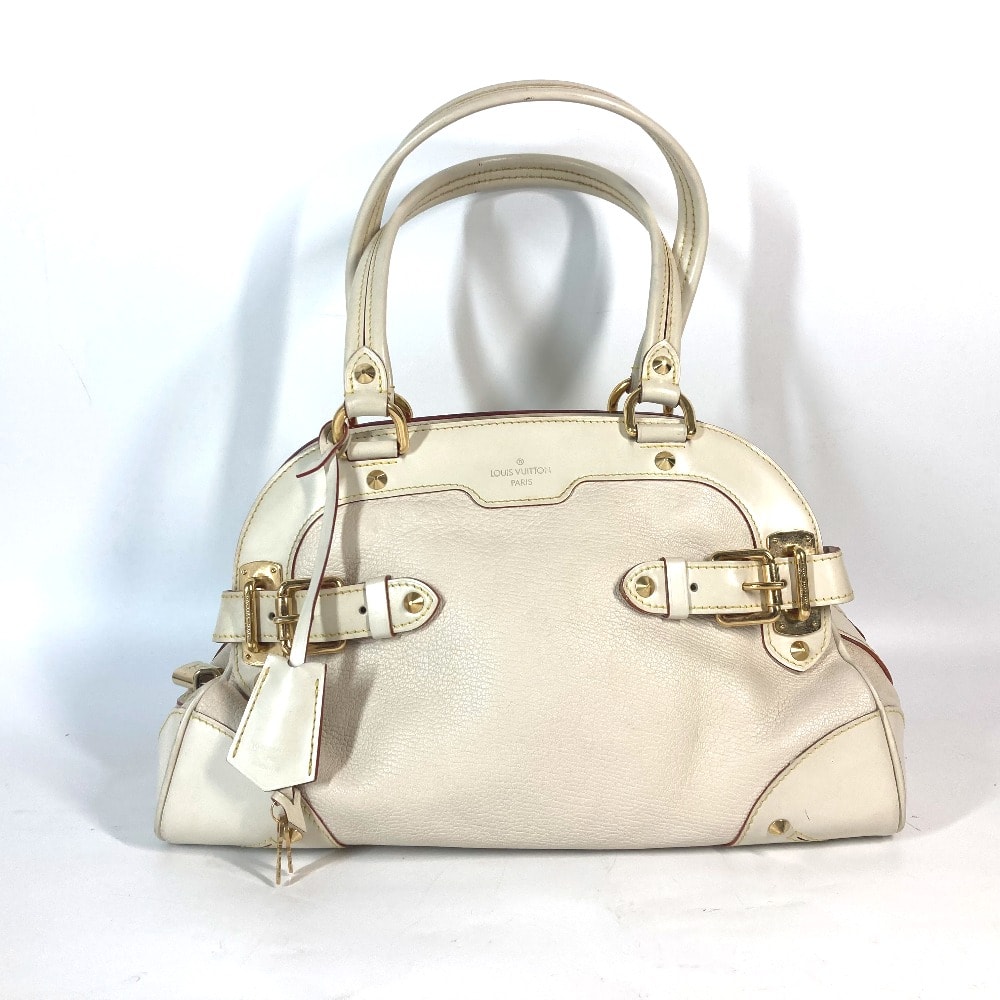 ルイヴィトン LOUIS VUITTON ル ラディウ M95624 スハリ トートバッグ ショルダーバッグ 肩掛け カバン ハンドバッグ スハリレザー ブロン ホワイト