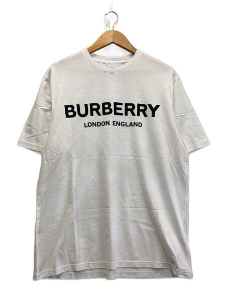Burberry Men's Logo Print Cotton T-shirt "White"