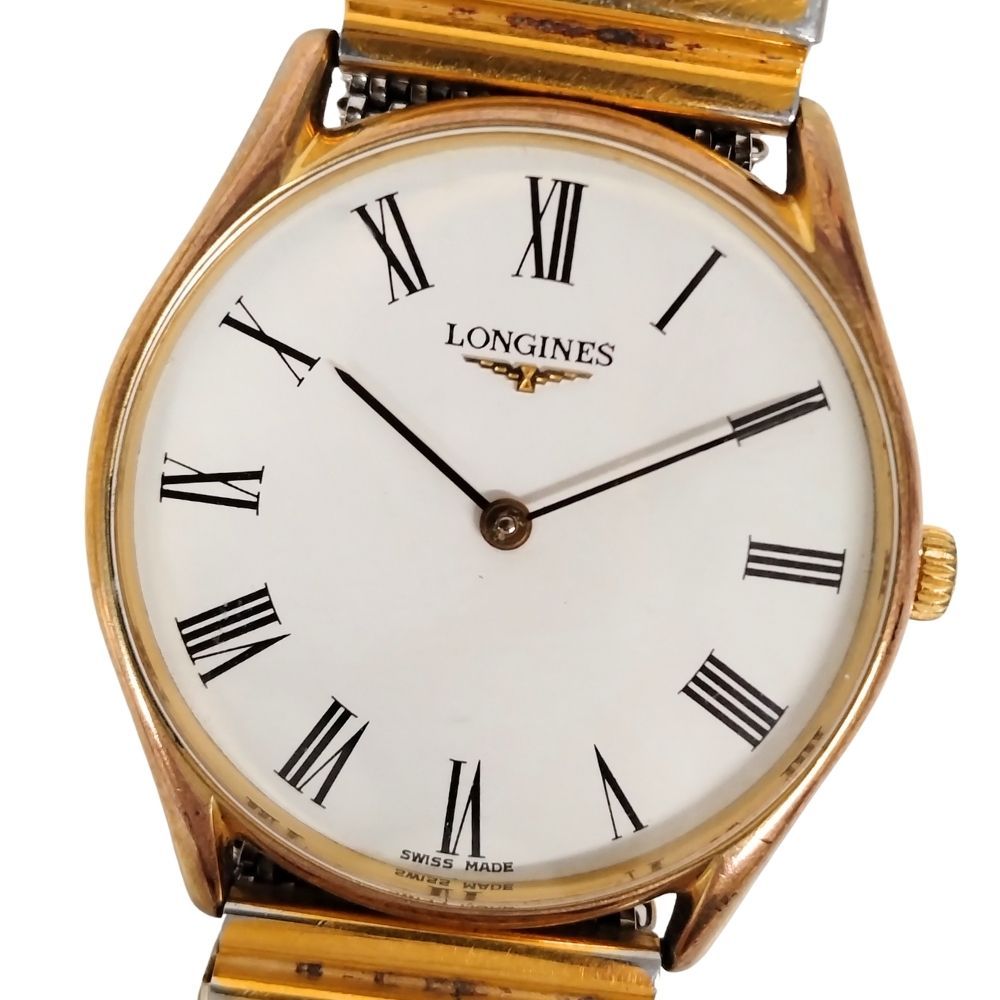 LONGINES ロンジン ローマンダイヤル 手巻き メンズ 腕時計 C771