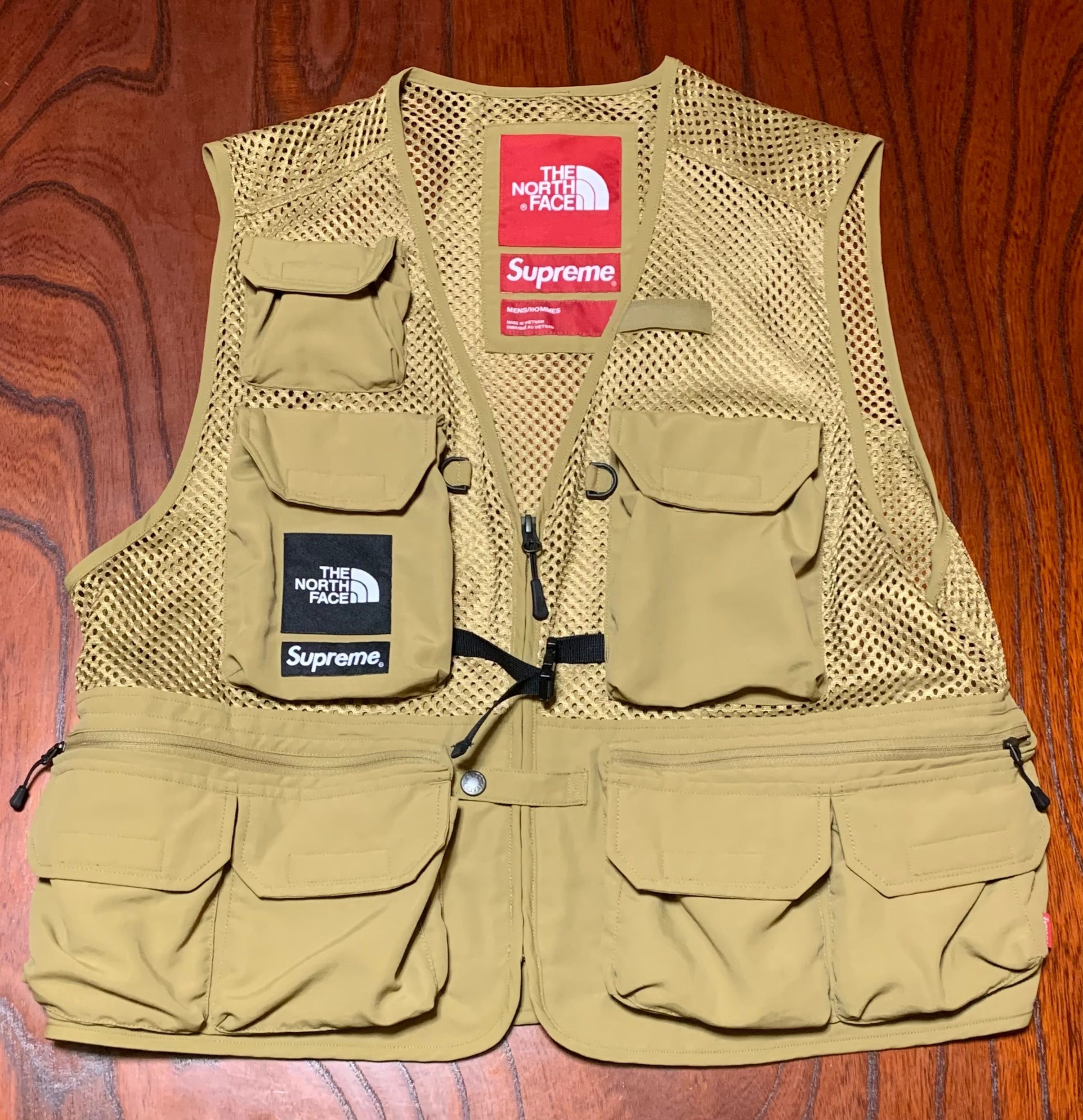 Supreme x The North Face Cargo Vest "Gold"