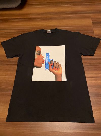 Supreme Water Pistol Tee "Black"