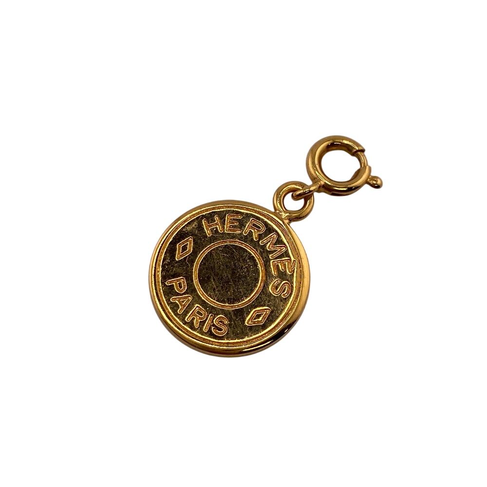 エルメス HERMES ネックレス セリエ チャーム ゴールド