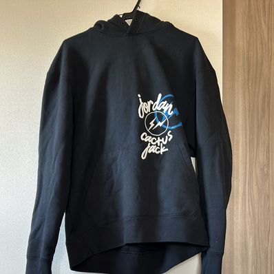 Air Jordan Travis Scott Fragment Hoodie "Black"