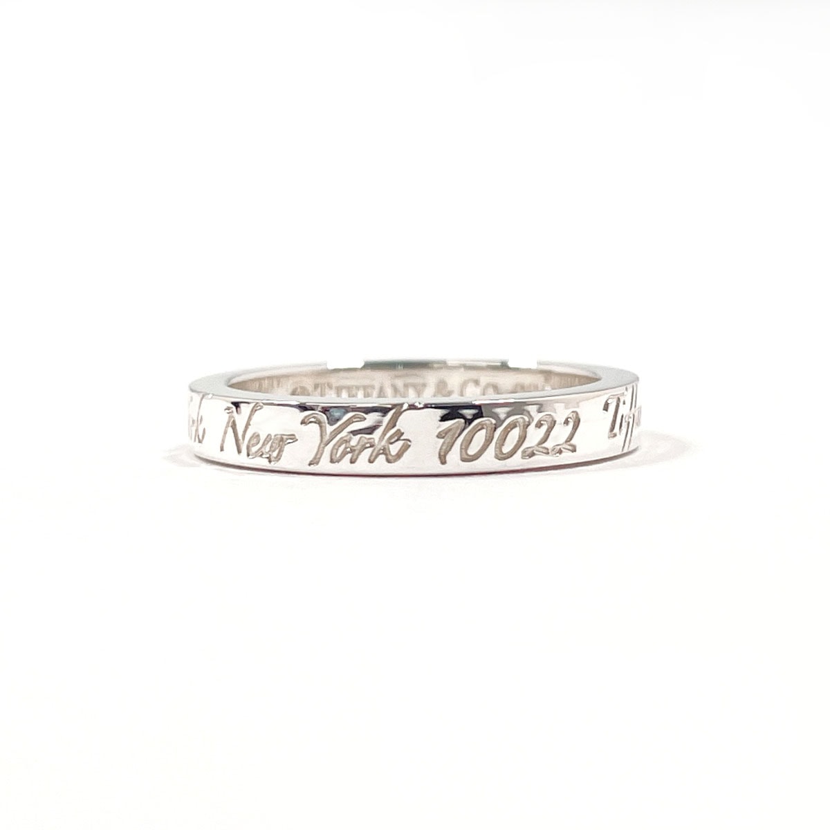 ティファニー リング・指輪 ノーツ ナロー ニューヨーク シルバー
