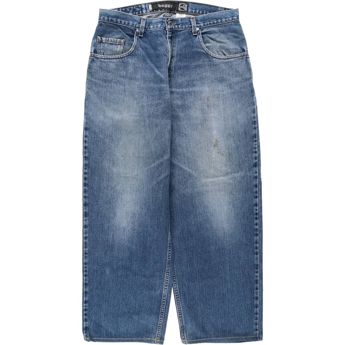 古着 00年代 リーバイス Levi's SILVER TAB シルバータブ BAGGY バギー テーパードデニムパンツ メンズw34相当/rab182051