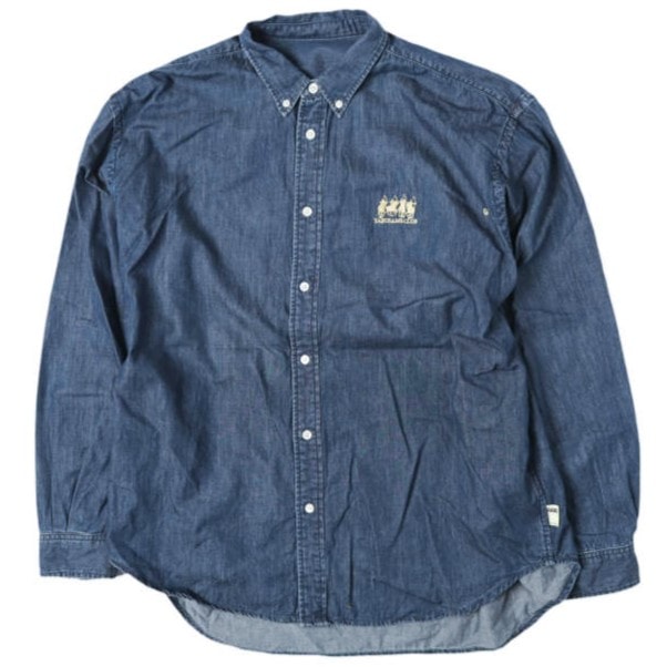SSZ エスエスズィー 26SS YABUSAME DENIM SHIRT 流鏑馬倶楽部デニムシャツ 11-11-1430-791 M NAVY BEAMS 長袖 BD トップス g27611