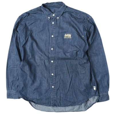 SSZ エスエスズィー 26SS YABUSAME DENIM SHIRT 流鏑馬倶楽部デニムシャツ 11-11-1430-791 M NAVY BEAMS 長袖 BD トップス g27611