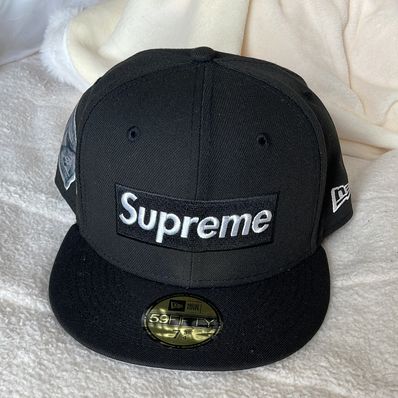 Supreme Money Box Logo New Era "Black"