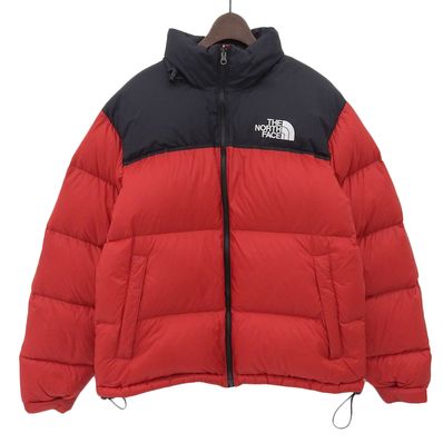 ノースフェイス THE NORTH FACE ノースフェイス ヌプシ ダウンジャケット ジャケット メンズ レッド L-100 NJ1DK50F L-100