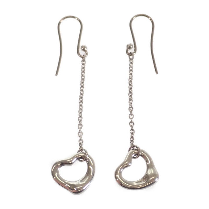 ティファニー TIFFANY&Co. オープンハートドロップ 60112465 ピアス シルバー925 レディース【中古】【Aランク】