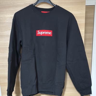 Supreme Box Logo Crewneck "Black" (22FW)