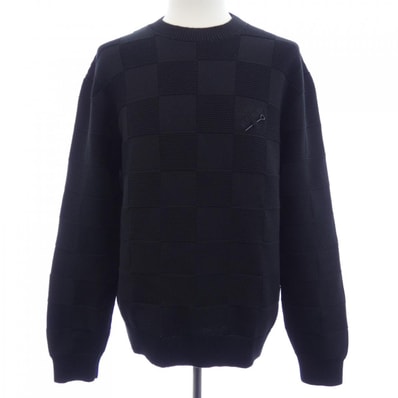 ルイヴィトン LOUIS VUITTON ダミエスティッチクルーネック HNN41WTBY ニット