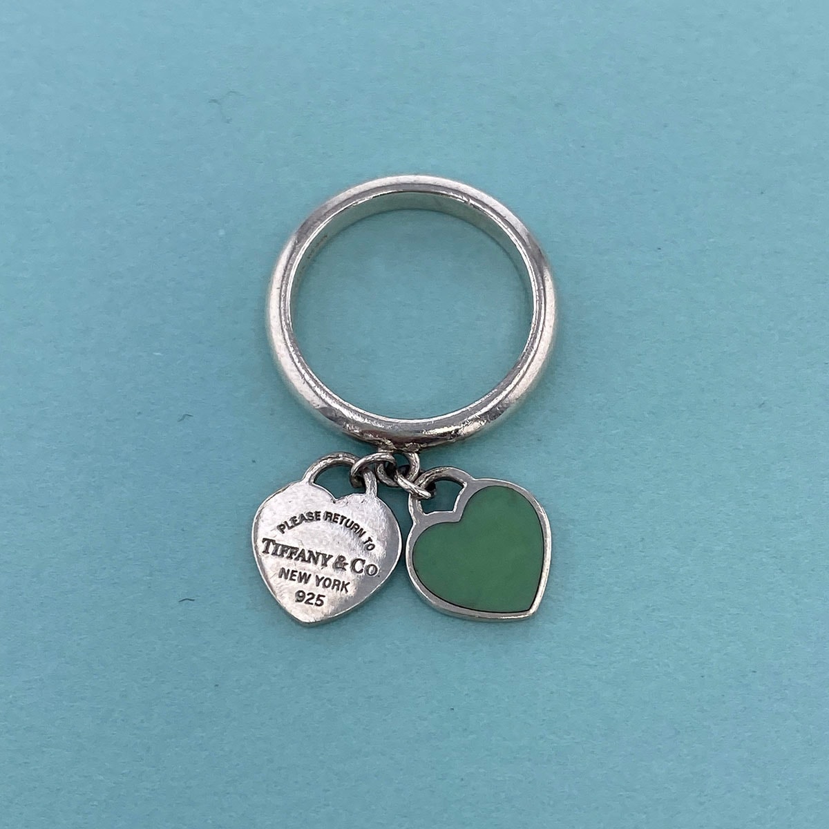 TIFFANY&Co. ティファニー リターントゥダブルハート リング・指輪 シルバー925 シルバー  レディース【中古】