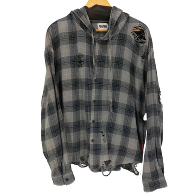 Damage Ombre Shirts Hoodie【1143774093539】