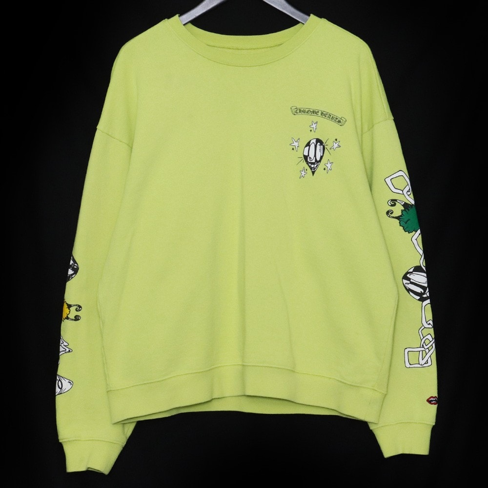 Chrome Hearts Ppo Chain Game Matty Boy Crewneck "Green"
