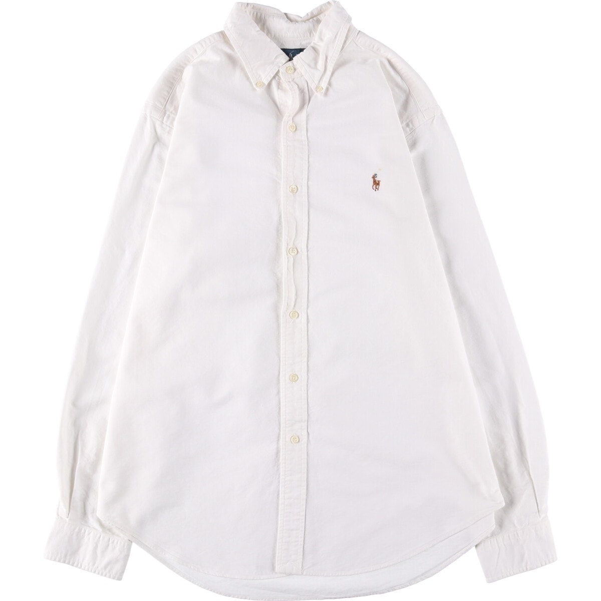 古着 ラルフローレン Ralph Lauren CLASSIC FIT 長袖 ボタンダウンシャツ メンズL相当/eaa531290