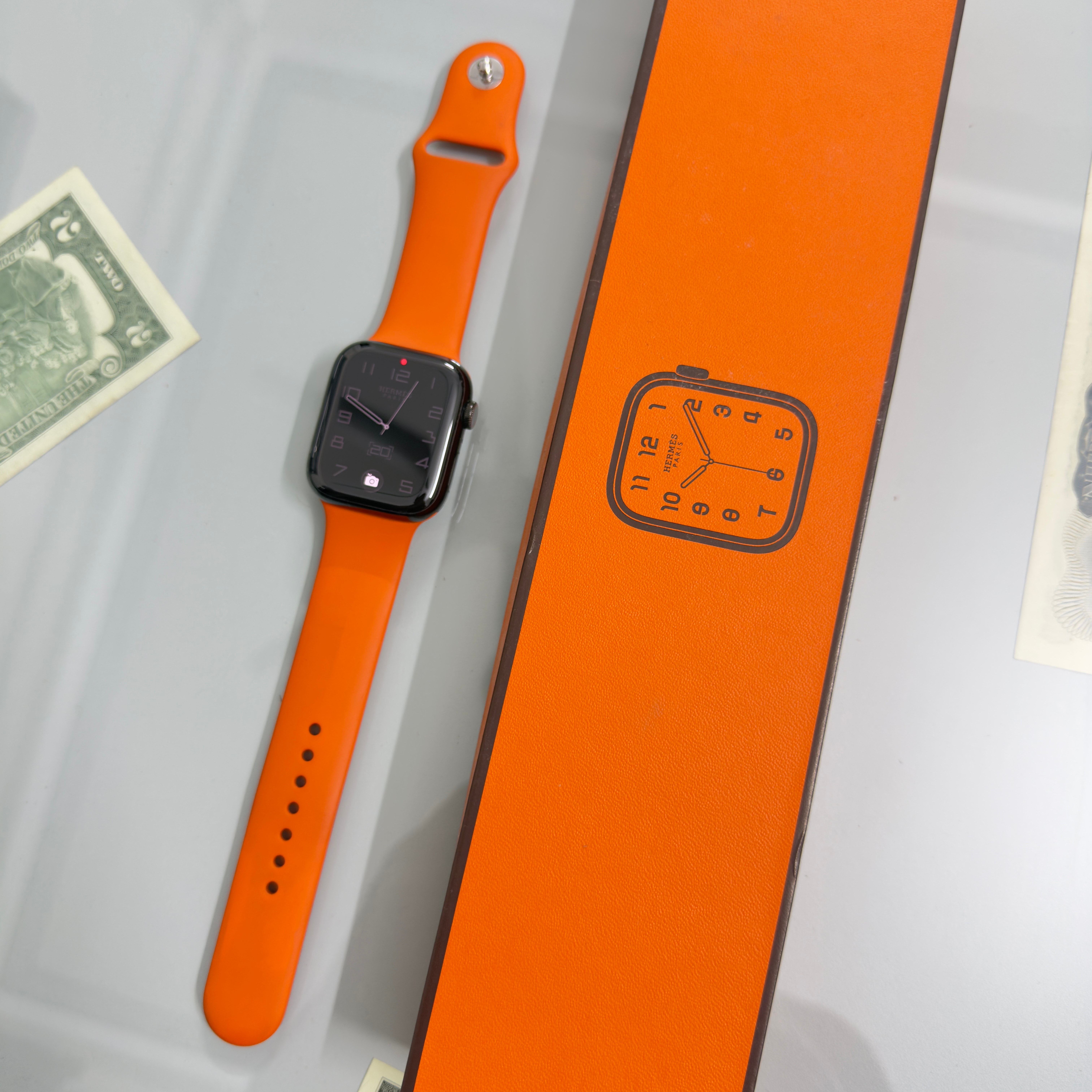 Apple Watch Hermes Series 7 45mm Balck