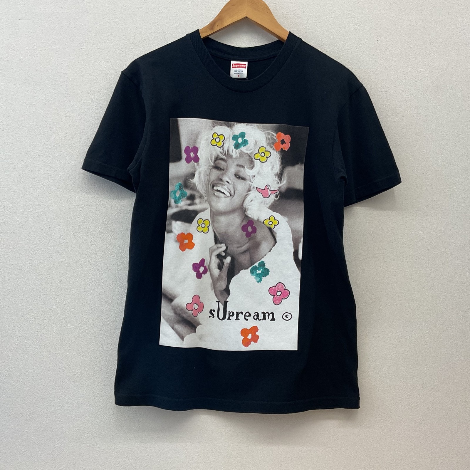 Supreme【シュプリーム】20SS Naomi Tee ナオミ フロント フォトプリント 半袖Tシャツ ブラック S